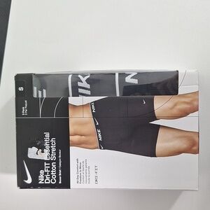 Nike Black Boxer Briefs Cotton Mens